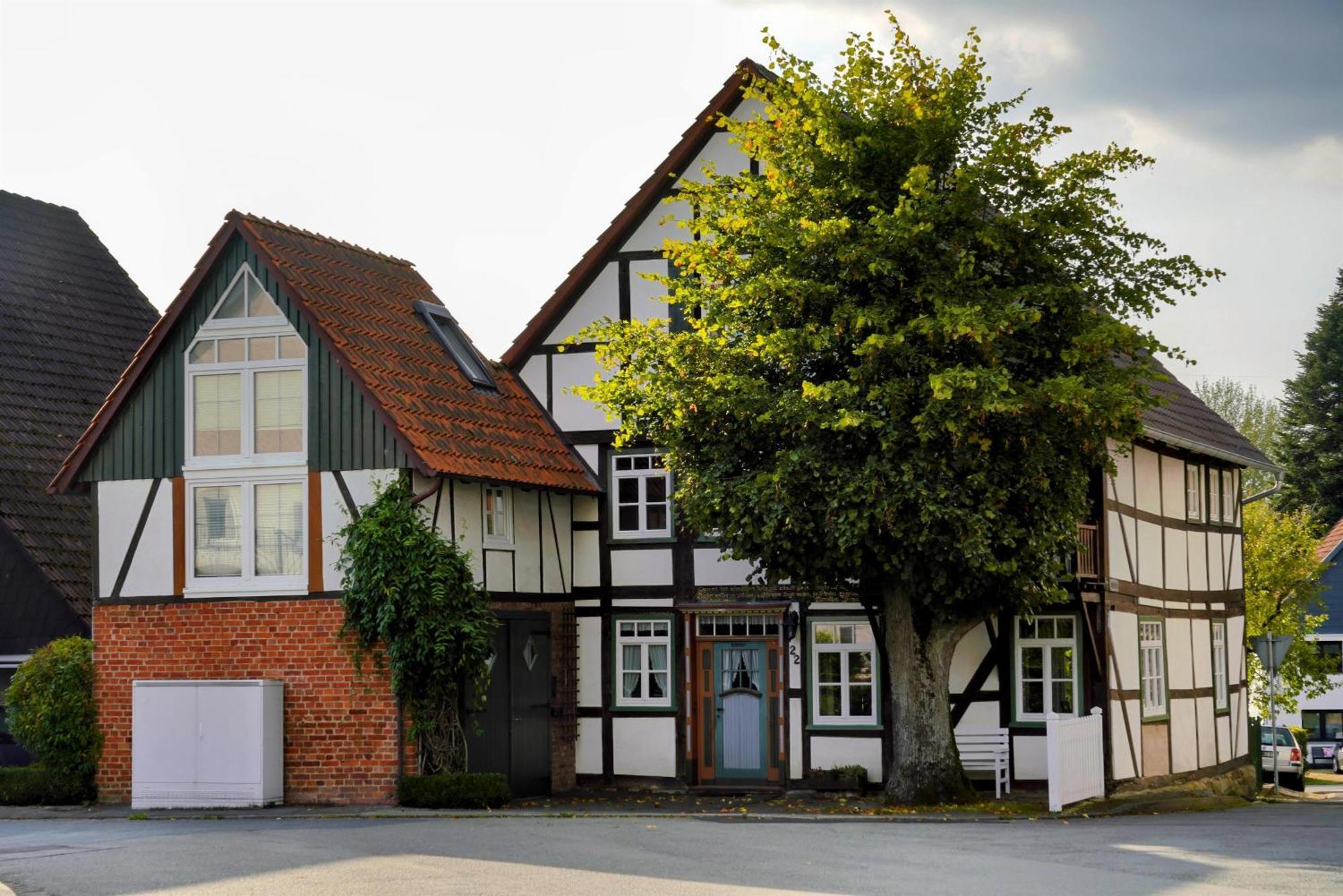 Ferienhaus Altes Wirtshaus Lügde Kültér fotó
